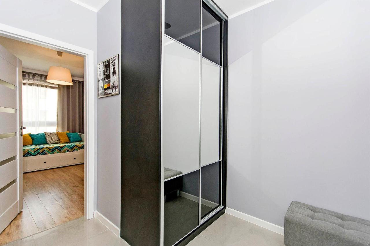Stylish Apartment Oldtown Riverview Balcony Danzig Exterior foto